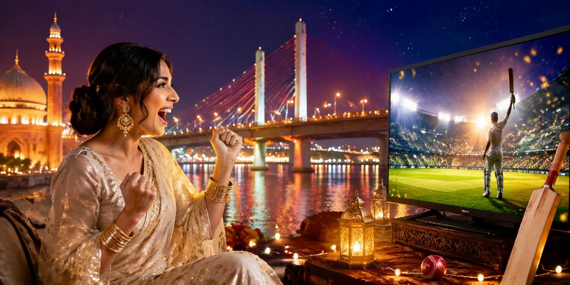 A festive cricket betting and prize scene in Rajshahi