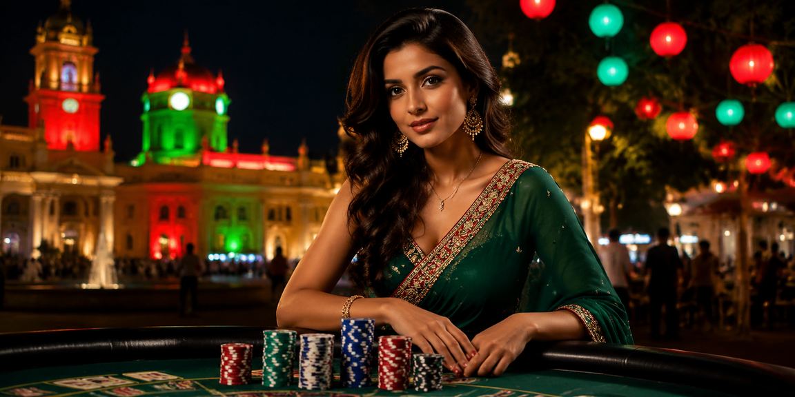 Joyful VIP gaming scene featuring Andar Bahar in red and green in Rangpur